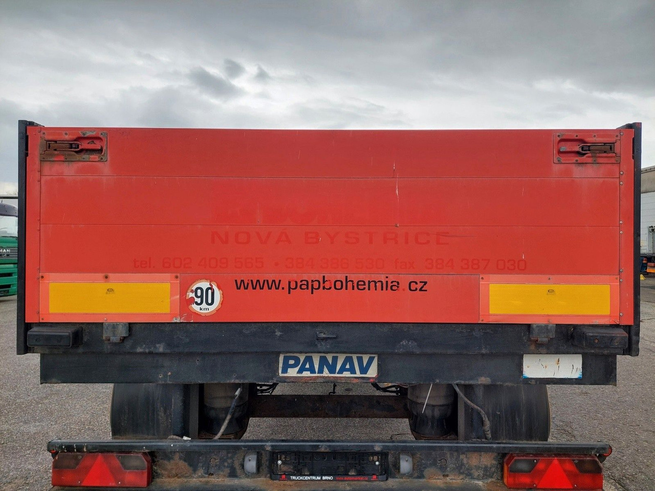 Dropside/ Flatbed trailer Panav PV 18