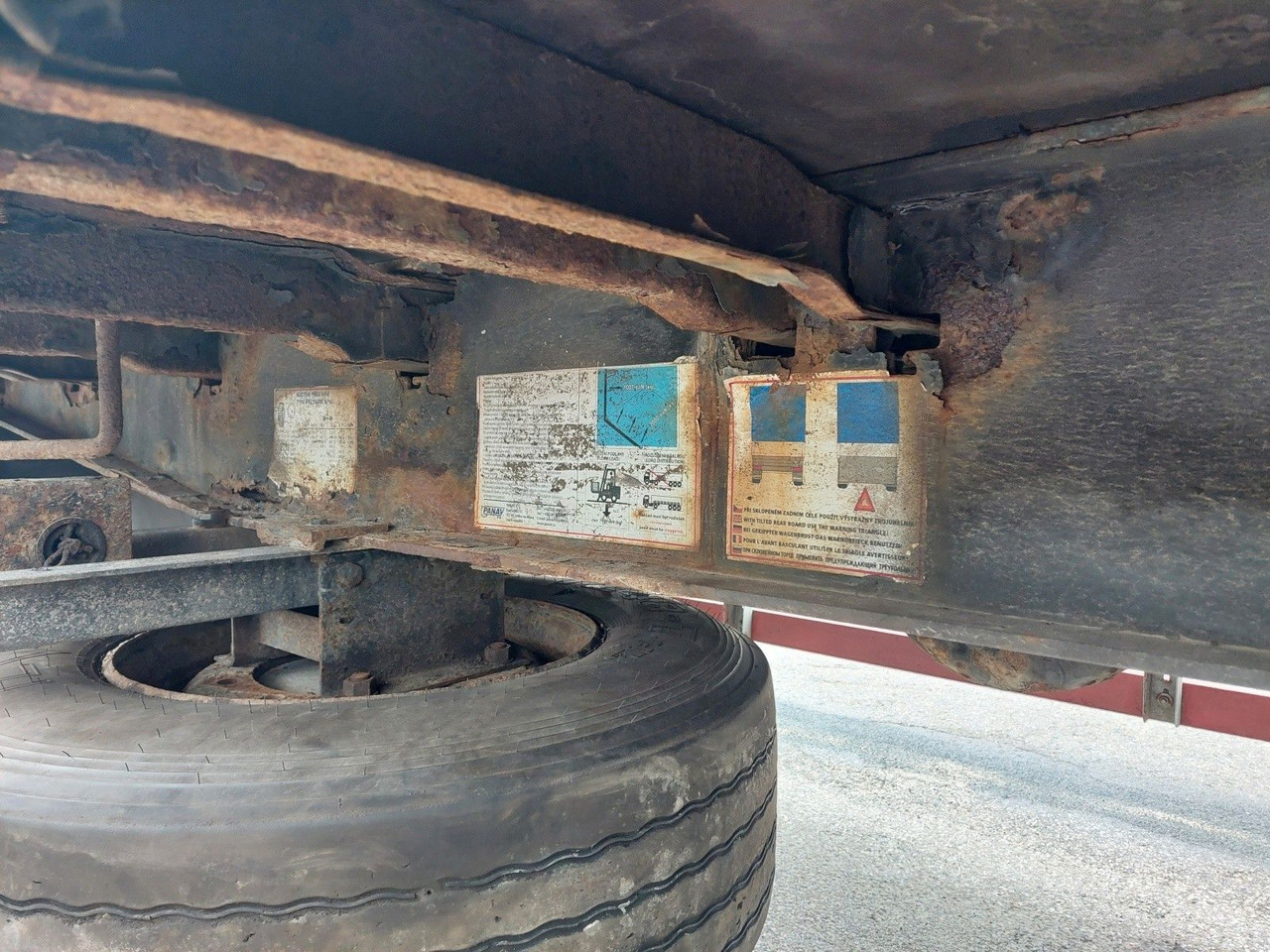 Dropside/ Flatbed trailer Panav PV 18