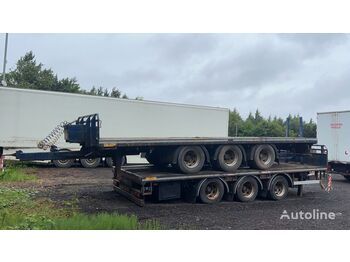 SDC FLAT - DRAWBAR - Dropside/ Flatbed trailer