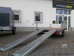 Car trailer Eduard Multitransporter Rampen hohe Bordwände: picture 8