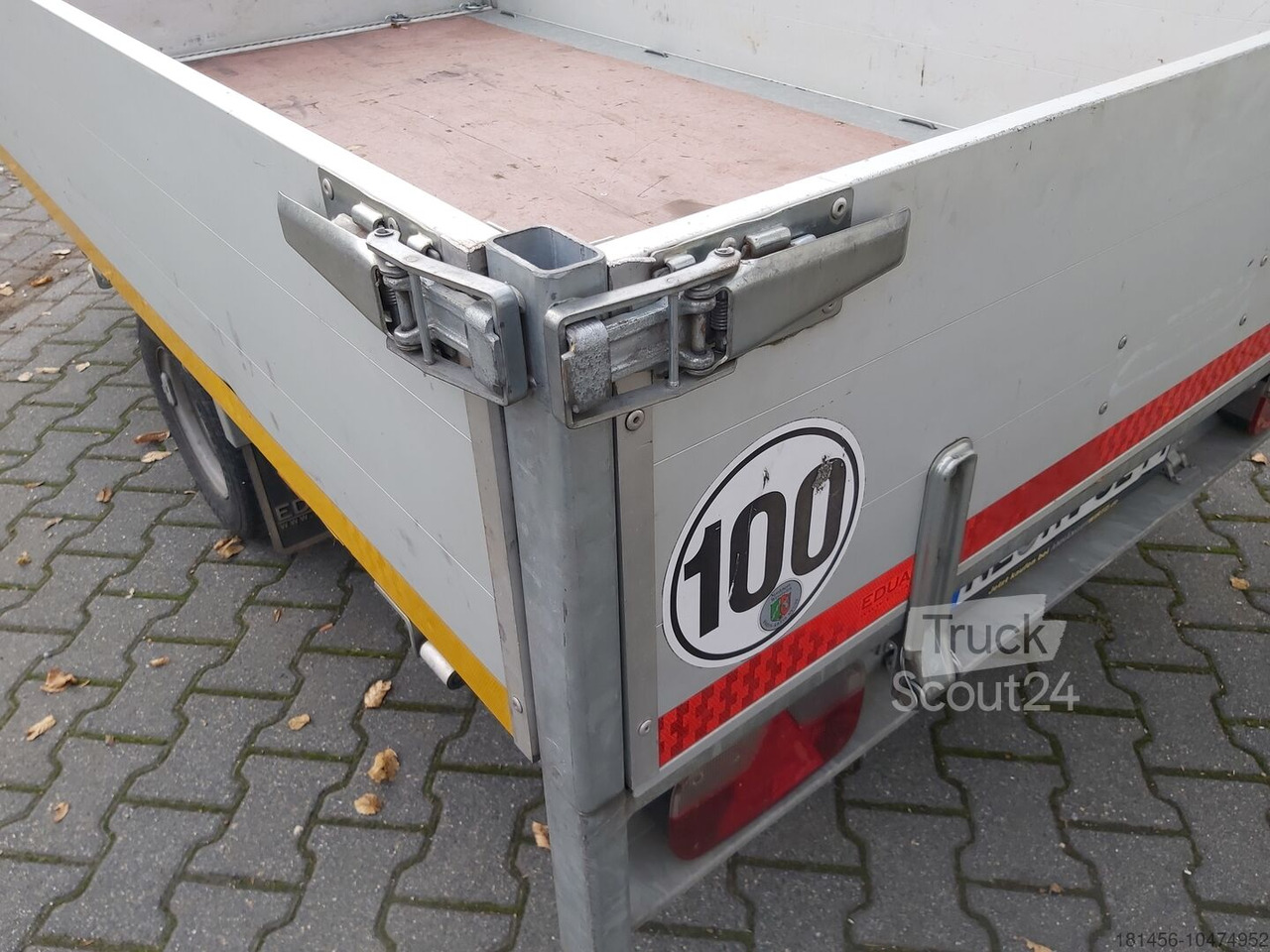 Car trailer Eduard Multitransporter Rampen hohe Bordwände: picture 4