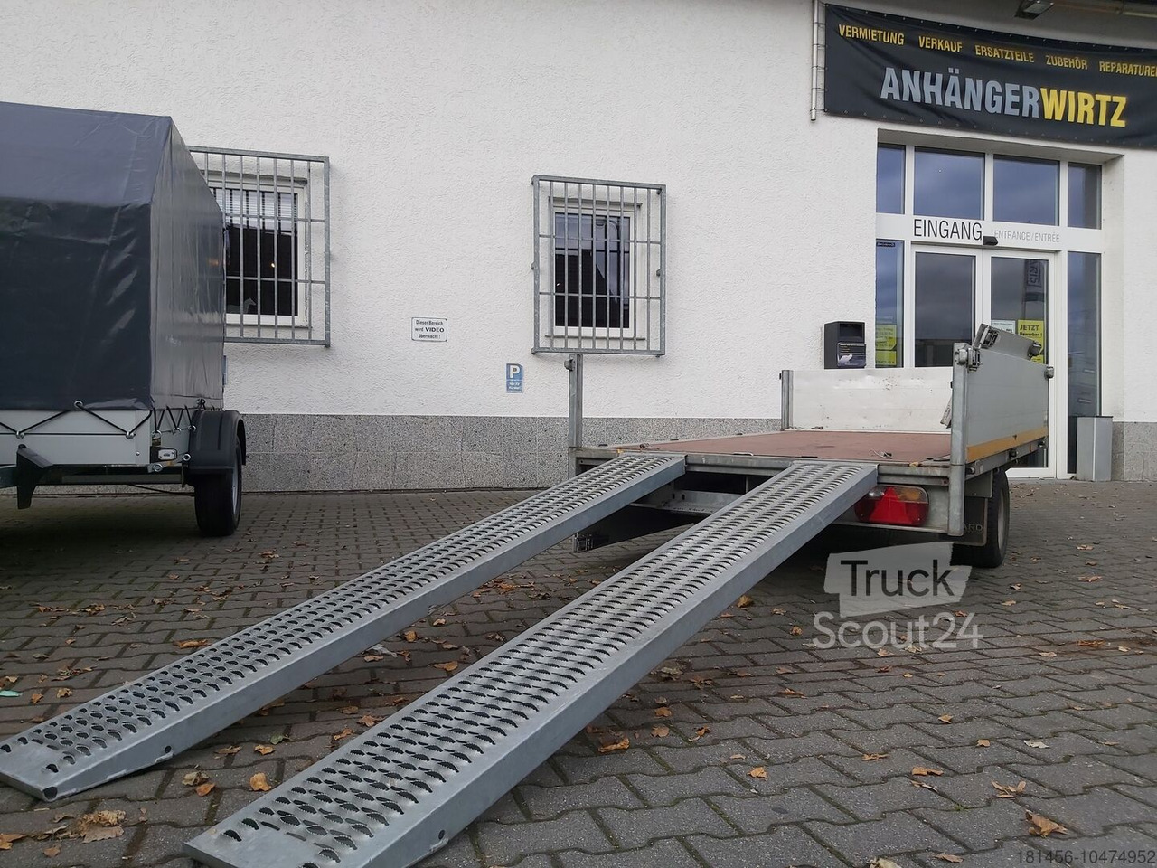 Car trailer Eduard Multitransporter Rampen hohe Bordwände: picture 3