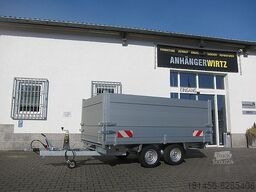 New Tipper trailer Elektro Volumen 100cm hohe Aluwände 3500kg Neu sofort: picture 8