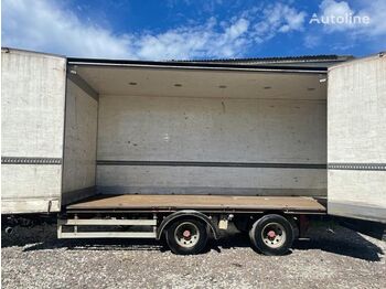 Closed box trailer FRUEHAUF NFPH, OPEN SIDE: picture 1