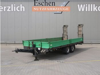 Low loader trailer Fliegl TPS118 Tieflader*BPW-Achsen*Duomatic*mech.Rampen: picture 1