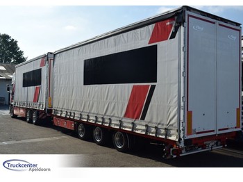 Curtainsider trailer Fliegl TTS250J + Scania R580 Euro 6, Truckcenter Apeldoorn: picture 1