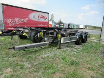 Container transporter/ Swap body trailer Fliegl Tandem-Wechselanhänger Maxi-L: picture 1