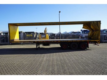 Container transporter/ Swap body trailer Floor 3 AXLE CURTAINSIDE TRAILER: picture 1