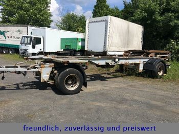 Container transporter/ Swap body trailer GOEBEL 860 * TANDEM * SAF *: picture 1