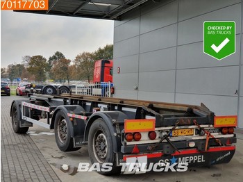 Container transporter/ Swap body trailer GS Meppel AIC-2700 N Containerchassis Liftachse: picture 1
