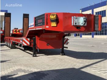 New Low loader trailer for transportation of heavy machinery GVN TRAILER GVN TRAILER AFRİCA TYPE 4 AXLE LOWBED 2023 MODEL ( MANUFACTURER): picture 1