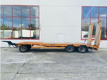 Low loader trailer Goldhofer  TUP - 3 -23 / 80 3 Achs Tieflader mit gerader L: picture 1