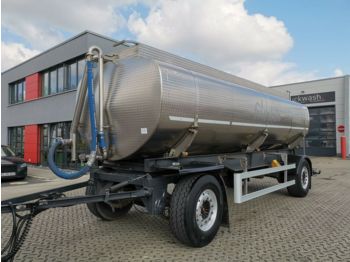 Tank trailer for transportation of food HLW DTA18 / 2 Kammern / ISOLIERT: picture 1