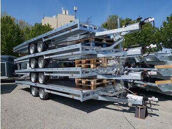 New Autotransporter trailer - HULCO CARAX Aluboden 540x207cm schräg verfügbar: picture 1