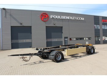 Container transporter/ Swap body trailer Huffermann 2-axle for container: picture 1