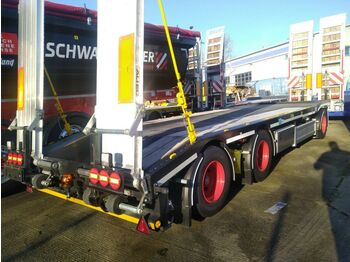 New Low loader trailer Hüffermann 3-A-MULTI_CARRIER BPW 3x10to Rampen NEU: picture 1