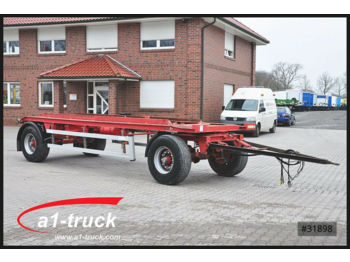 Container transporter/ Swap body trailer Hüffermann Renders: Abrollanhänger,: picture 1