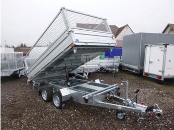 New Tipper trailer Humbaur - 3 Seitenkipper HTK 3000.31 Alu, mit Laubgitteraufsatz, 3140 x 1750 x 350 mm, 3,0 to.: picture 1