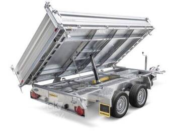 New Tipper trailer Humbaur - 3 Seitenkipper HTK 3000.37 Alu, 3630 x 1850 x 350 mm, 3,0 to.: picture 1