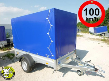 New Car trailer Humbaur - HA 132513 mit KV, Hochplane 160 cm, 100 km/h 1300 kg, 2510 x 1310 x 350mm: picture 1