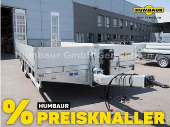 Low loader trailer Humbaur HBTZ 137224 schräg Premium: picture 1