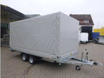 New Car trailer Humbaur - HN 254118 Hochlader mit Hochplane 2,5 to. 4100 x 1850 x 350 mm: picture 1