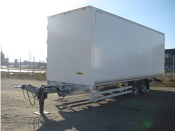 Closed box trailer Humbaur HT 107324 KOFFERANHÄNGER SANDWICH -  DURCHLADER: picture 1