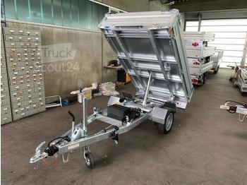 New Tipper trailer Humbaur - HUK 152314 Heckkipper 1,5 t. 2300 x 1400 x 300mm E Pumpe: picture 1