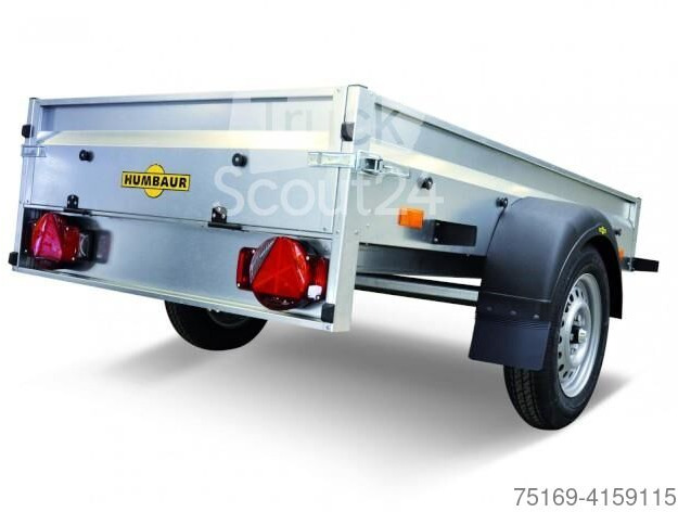 New Car trailer Humbaur Steely Tieflader, 750 kg, 2050 x 1095 x 300 mm: picture 7