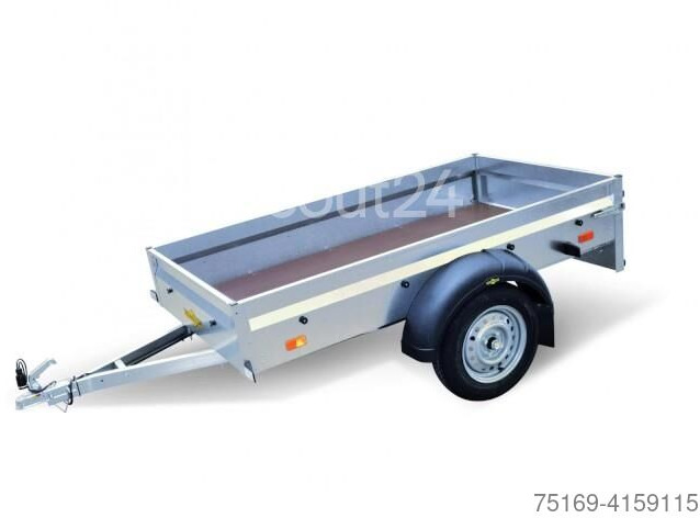 New Car trailer Humbaur Steely Tieflader, 750 kg, 2050 x 1095 x 300 mm: picture 8