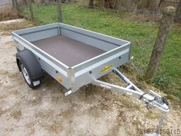 New Car trailer Humbaur Steely Tieflader, 750 kg, 2050 x 1095 x 300 mm: picture 9