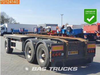 Container transporter/ Swap body trailer Jumbo TV280C4 Abroll Anhanger Liftachse: picture 1