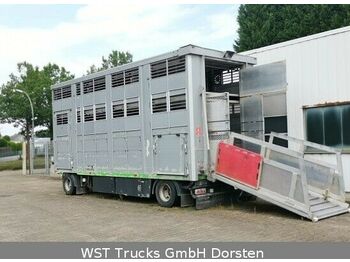 Livestock trailer KABA 3 Stock  Vollalu 7,30m Hubdach: picture 1