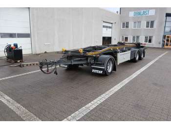 Container transporter/ Swap body trailer KLC Trailer Hüffermann: picture 1
