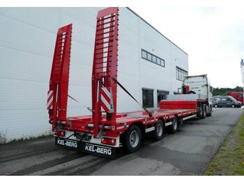 Low loader trailer Kel-Berg S600H maskintrailer PÅ LAGER: picture 1