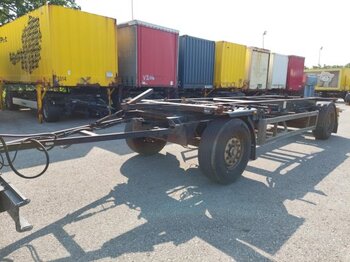 Container transporter/ Swap body trailer Kögel AWE18 Lafette,  BPW-Achse,: picture 1