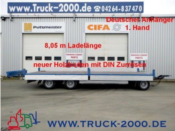 Low loader trailer for transportation of heavy machinery Kögel JEHB 24 Tieflader ausziehbar auf 8,95 m*1.Hand: picture 1