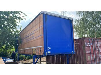 Container transporter/ Swap body trailer Kögel Zabudoa BDF Kogel 7.45m 18 palet: picture 1