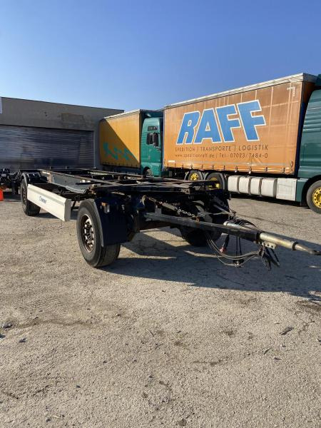 Container transporter/ Swap body trailer Krone 2- Achs Lafette  !! HU/ TÜV NEU !!: picture 4