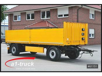 Dropside/ Flatbed trailer Krone AZP 18, Baustoff, Multilockleiste, 1 Vorbesitzer: picture 1