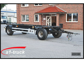 Container transporter/ Swap body trailer Krone AZW 18, BDF Anhänger, HU 06/2020: picture 1