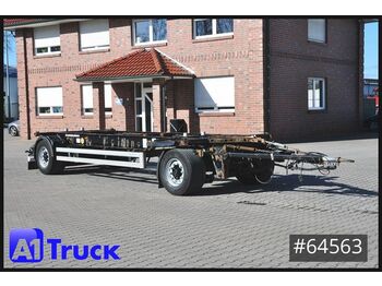 Container transporter/ Swap body trailer Krone AZW 18, Maxi, Jumbo, Scheibenbremse,: picture 1