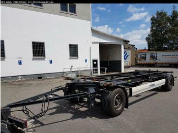 Container transporter/ Swap body trailer Krone Lafette AZ 18E  BDF Lafette: picture 1