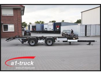 Container transporter/ Swap body trailer Krone ZZW 18 Jumbo Tandem Multi 2 Fahrhöhen: picture 1