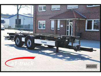 Container transporter/ Swap body trailer Krone ZZW 18 Tandem BDF,: picture 1