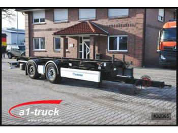 Container transporter/ Swap body trailer Krone ZZW 18 Tandem BDF Hub 1070-1320mm: picture 1