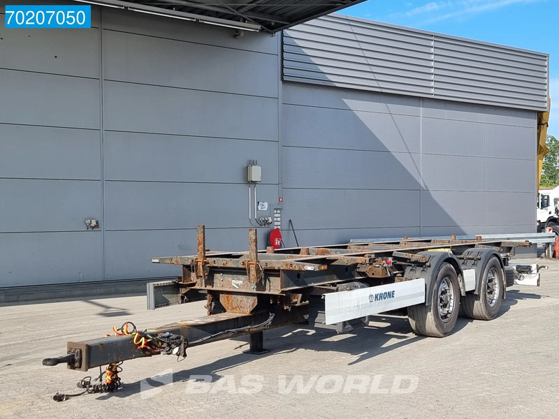 Container transporter/ Swap body trailer Krone ZZ 1x 20ft. BDF: picture 3