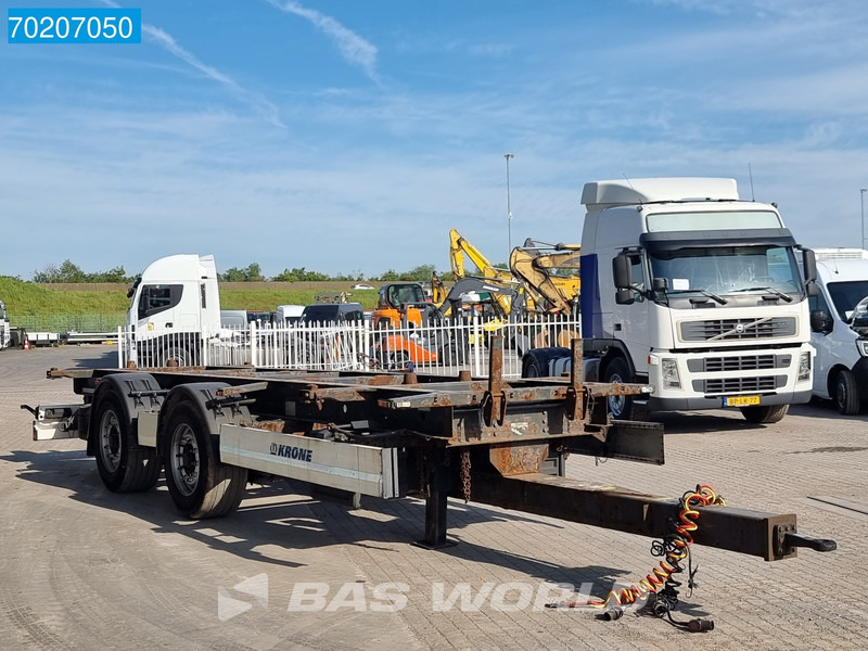 Container transporter/ Swap body trailer Krone ZZ 1x 20ft. BDF: picture 7