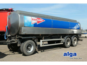 Tank trailer for transportation of food LANGFELD LTA24L,Milchtank,3 Kammern, 19.500 ltr.: picture 1