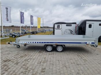 New Autotransporter trailer LORRIES PLB-35 5021 laweta i przechylana skrzynia + najazdy: picture 1